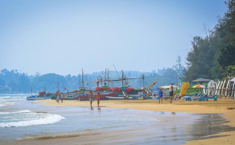 Sawanga Home Stay Weligama Ngoại thất bức ảnh